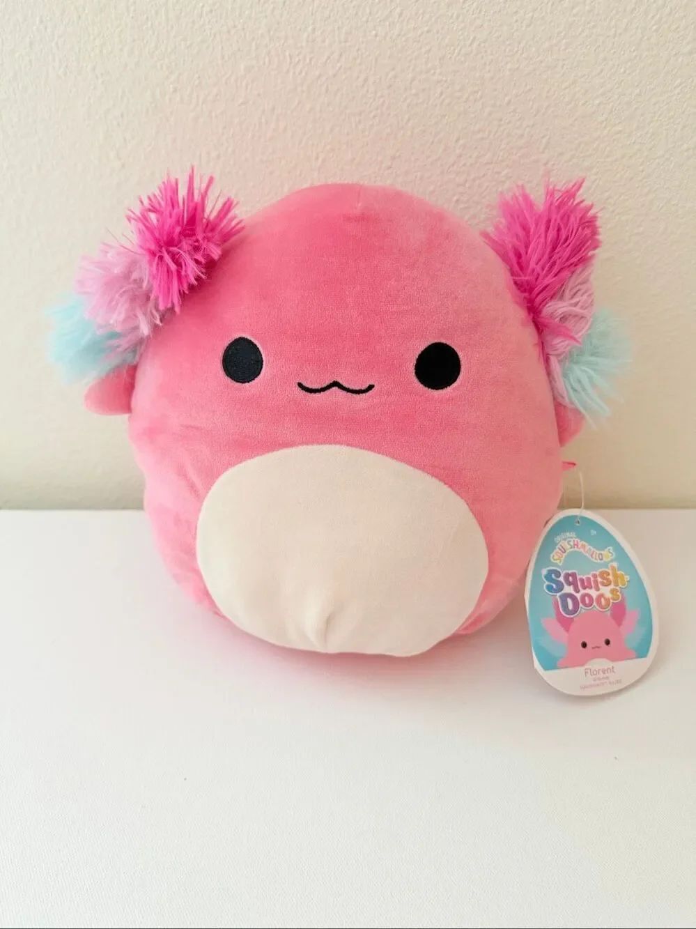 Squishmallows Axolotl Florent The Stuffed Animal Plush Toy 10”